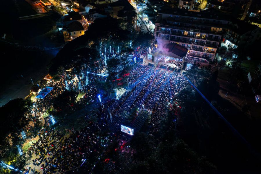 Silvesterfeier in Herceg Novi