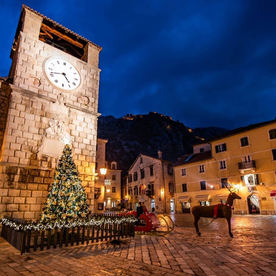 New Year's celebration in Kotor